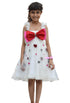 Love White Dress with Bow